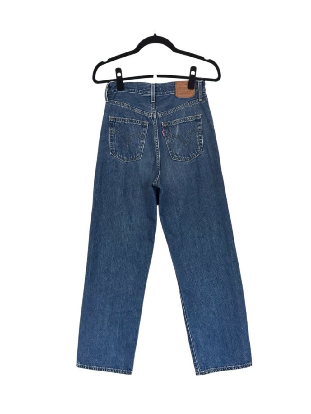 Levi's Ribcage Straight Ankle Jeans - Picture 8 of 9